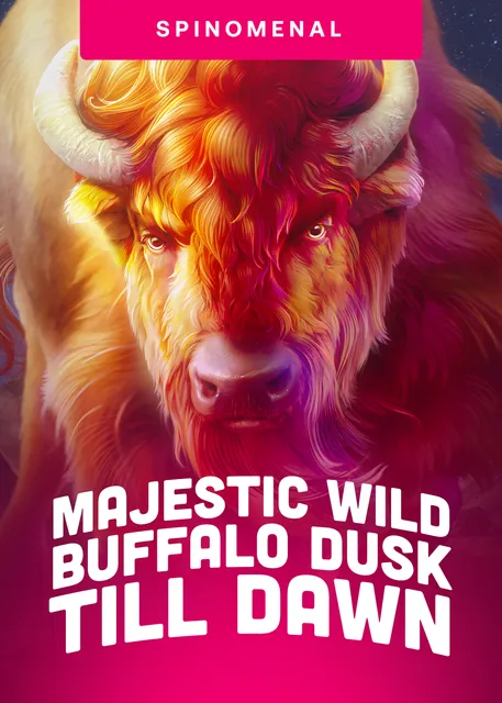 Majestic Wild Buffalo Dusk Till Dawn