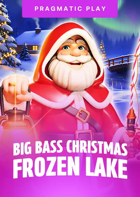 Big Bass Christmas Frozen Lake