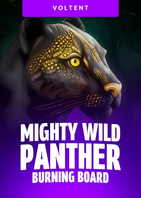 Mighty Wild Panther Burning Board