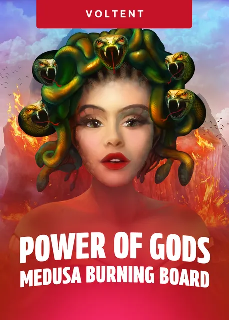 Powerof Gods Medusa Burning Board
