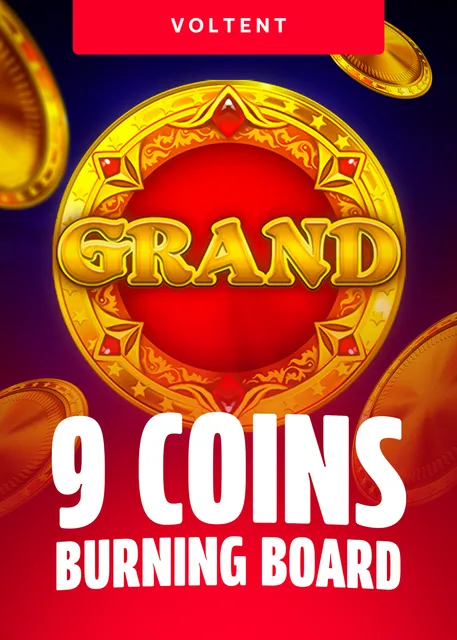 9 Coins Burning Board