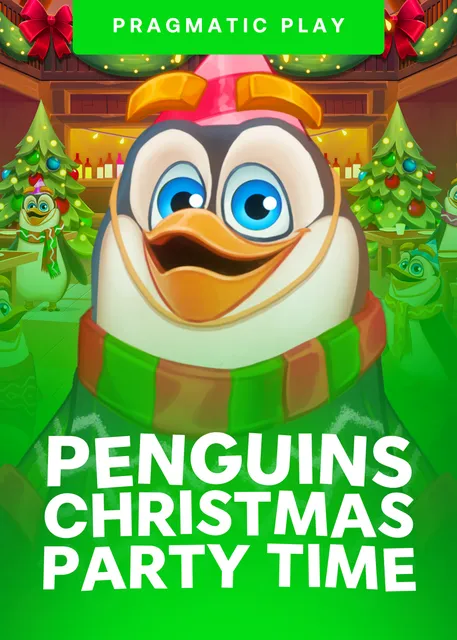Penguins Christmas Party Time