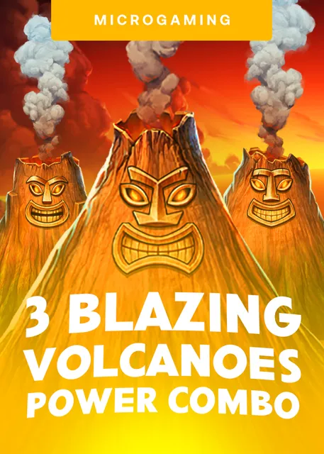 3 Blazing Volcanoes Power Combo