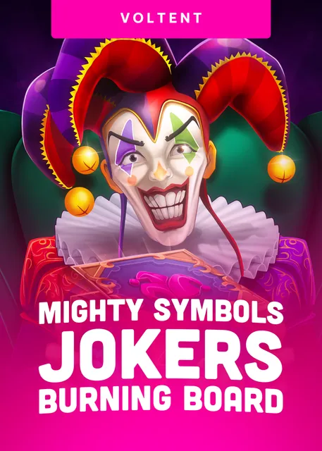Mighty Symbols Jokers Burning Board